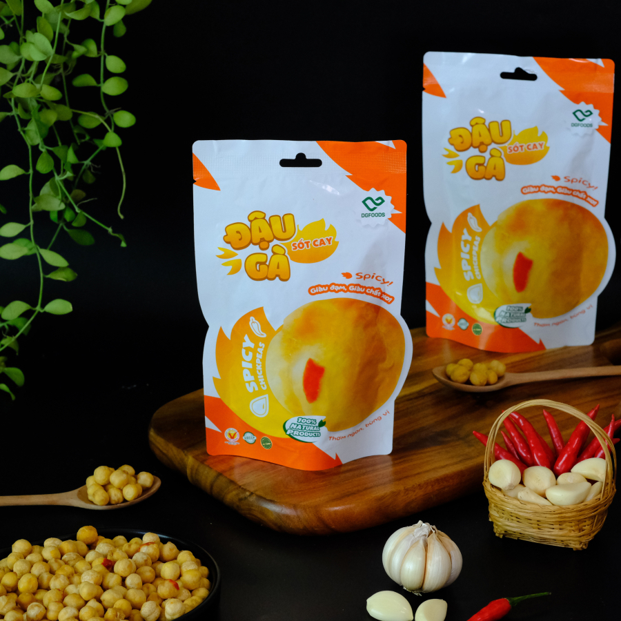 Đậu Gà Sốt Cay 70g